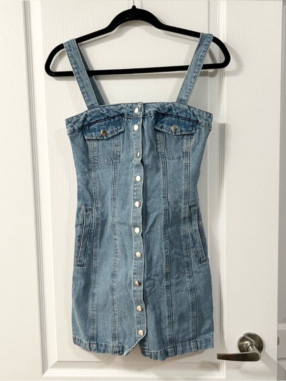 BDG Urban Outfitters Women’s Denim Mini Dress XS Western festival boho Country